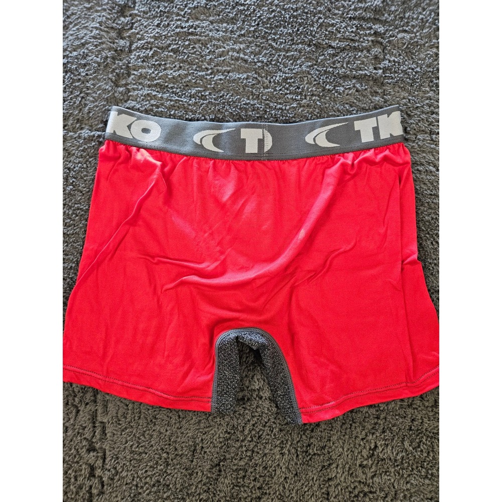 TKO Athletic Base Layer Shorts Mens M Red Performance Stretch Quick Dry Hiking